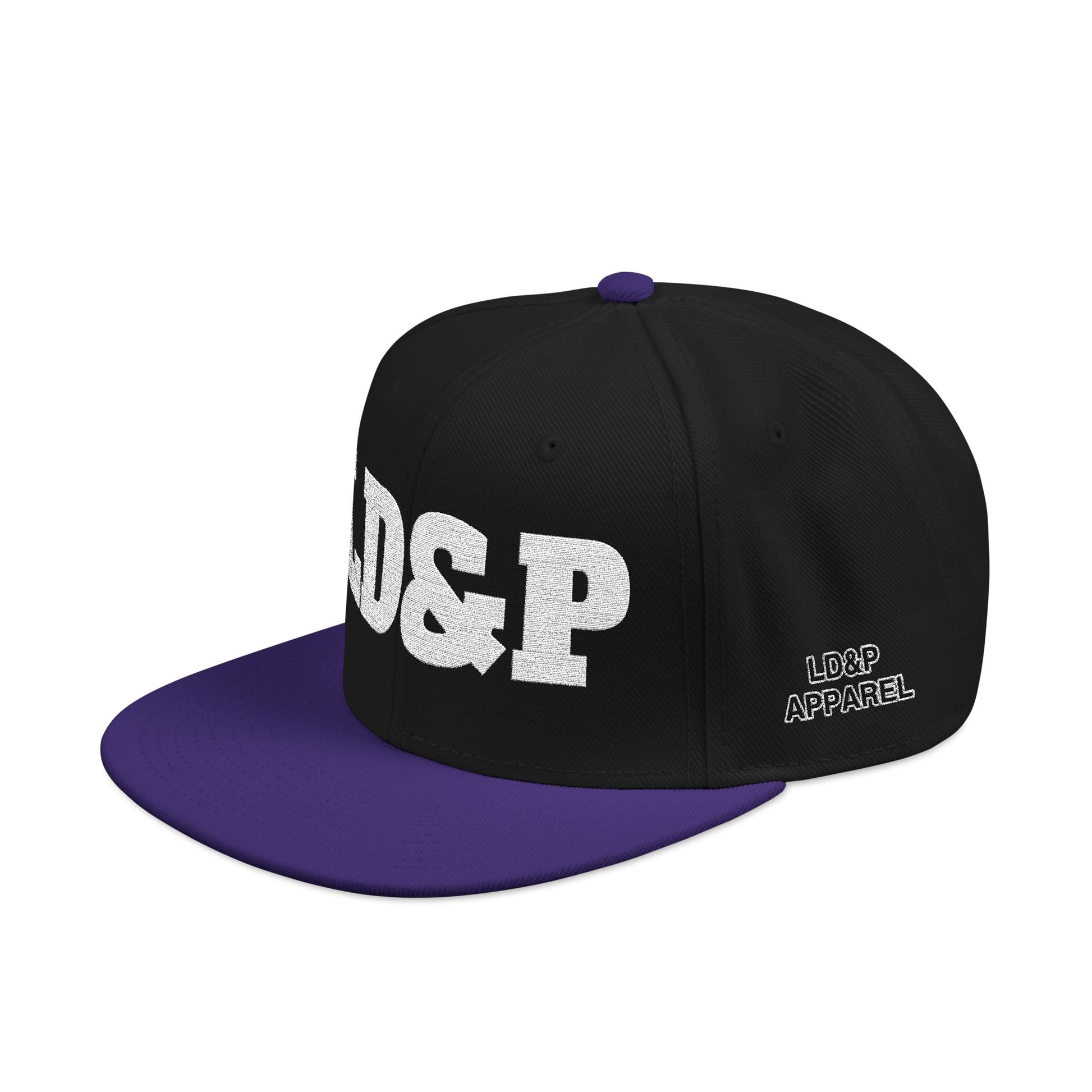 Embroidered Snapback Cap - LD&P Apparel Design 2