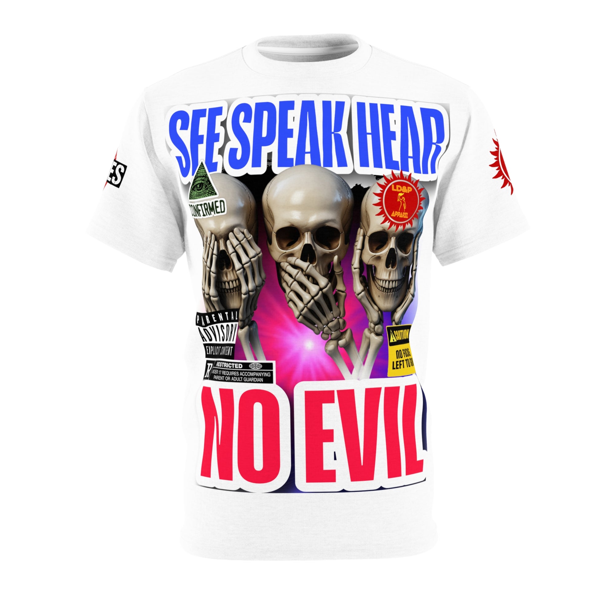 See Speak Hear No Evil Tee LD&P APPAREL GRAPHIC T-Shirt