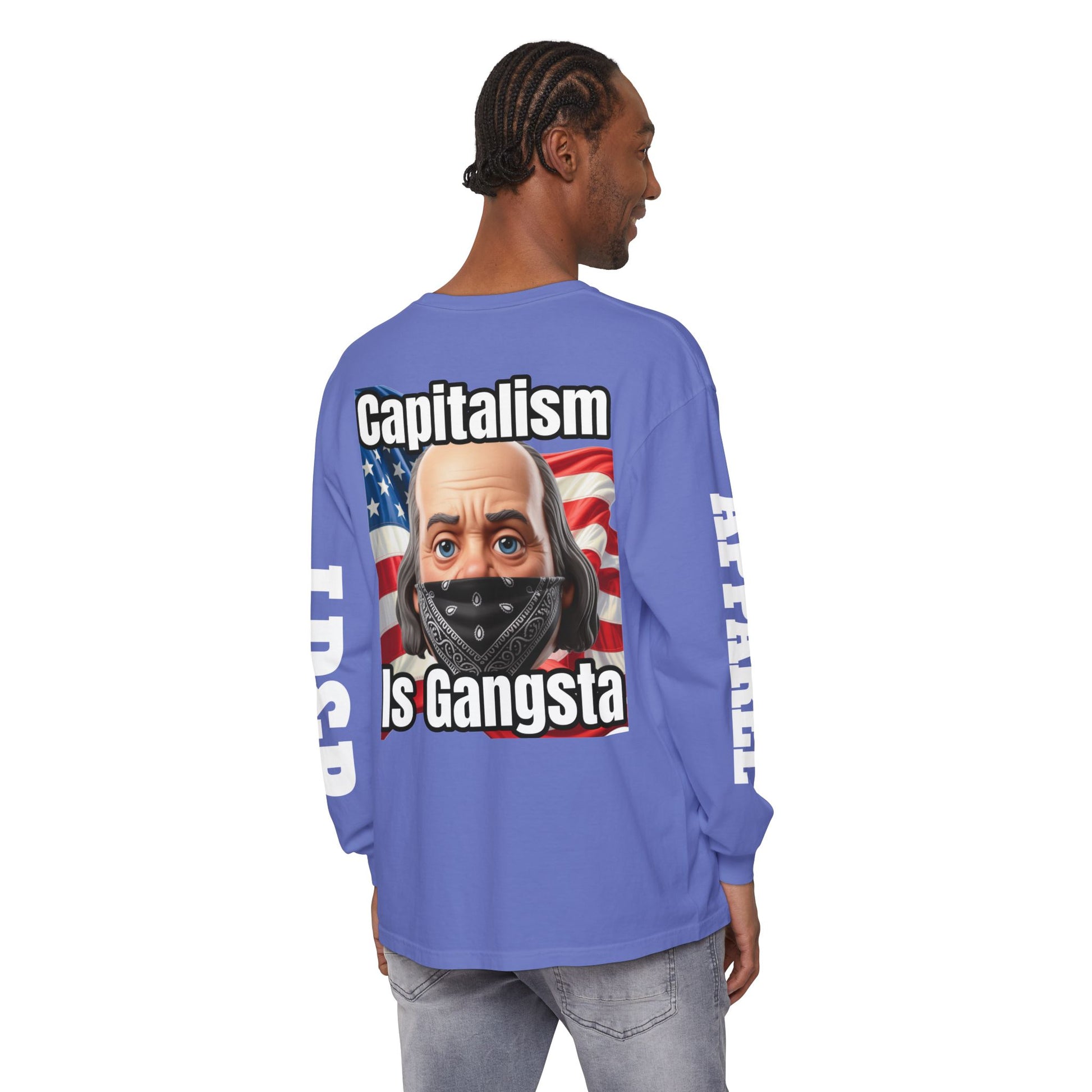 Capitalism is Gangsta Long Sleeve T-Shirt