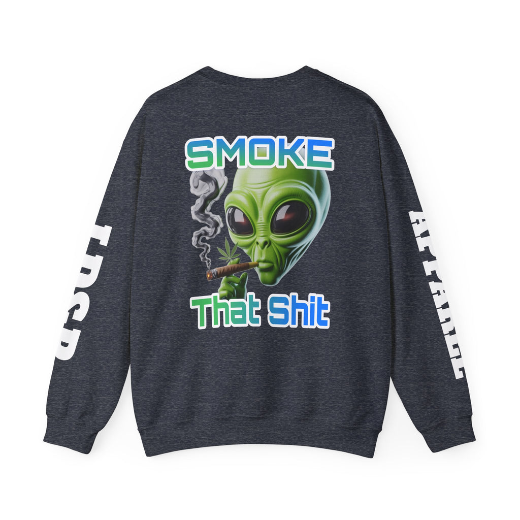Crewneck Sweatshirt - Smoke That LD&P APPAREL Design