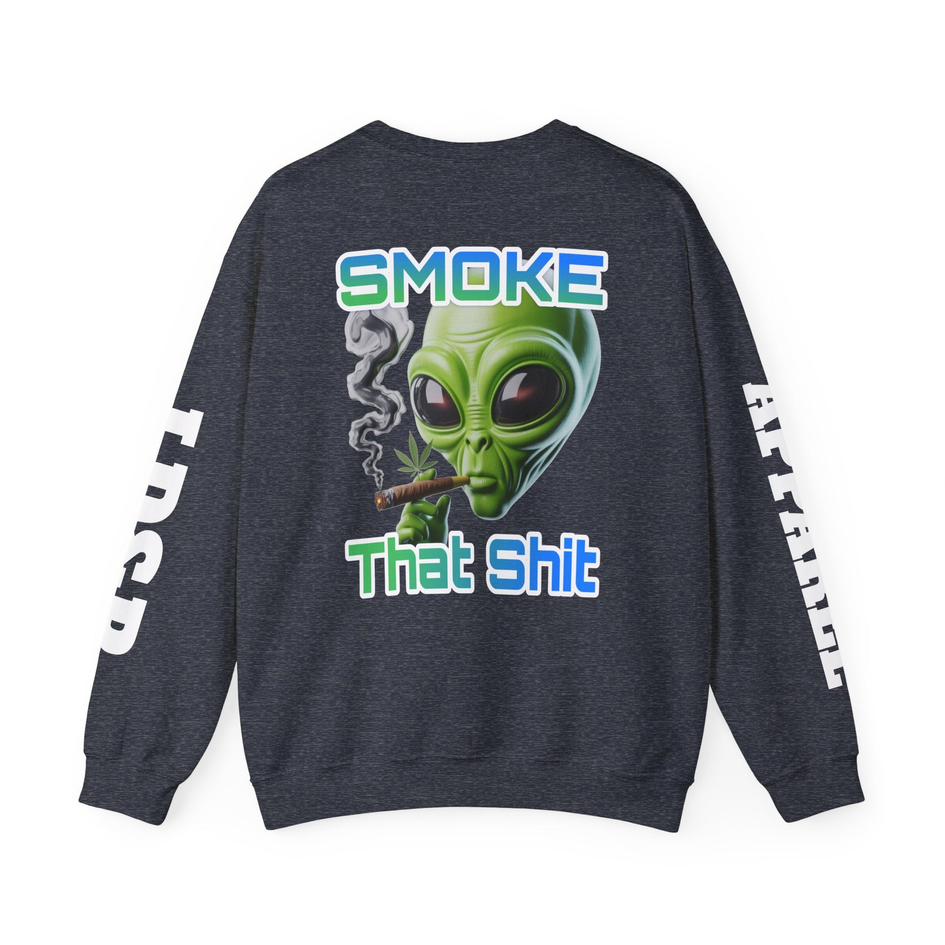 Crewneck Sweatshirt - Smoke That LD&P APPAREL Design