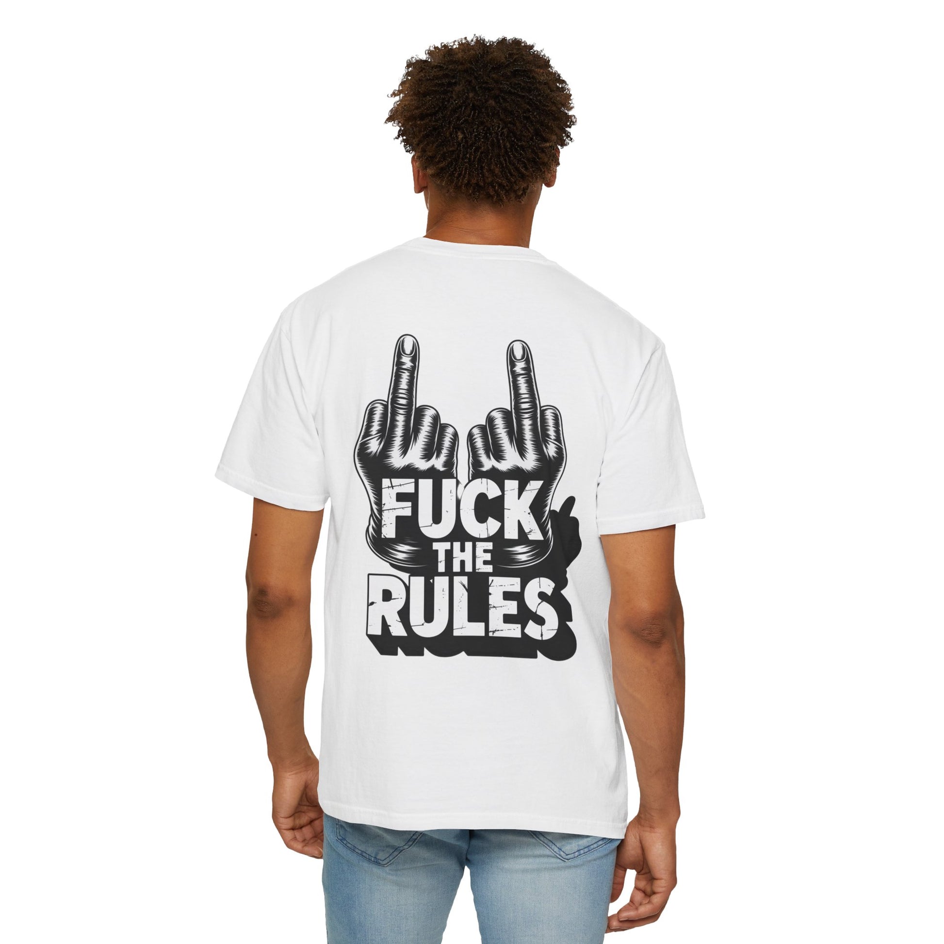Trust Nothing Unisex T-shirt - Skip The Rules Typography Tee