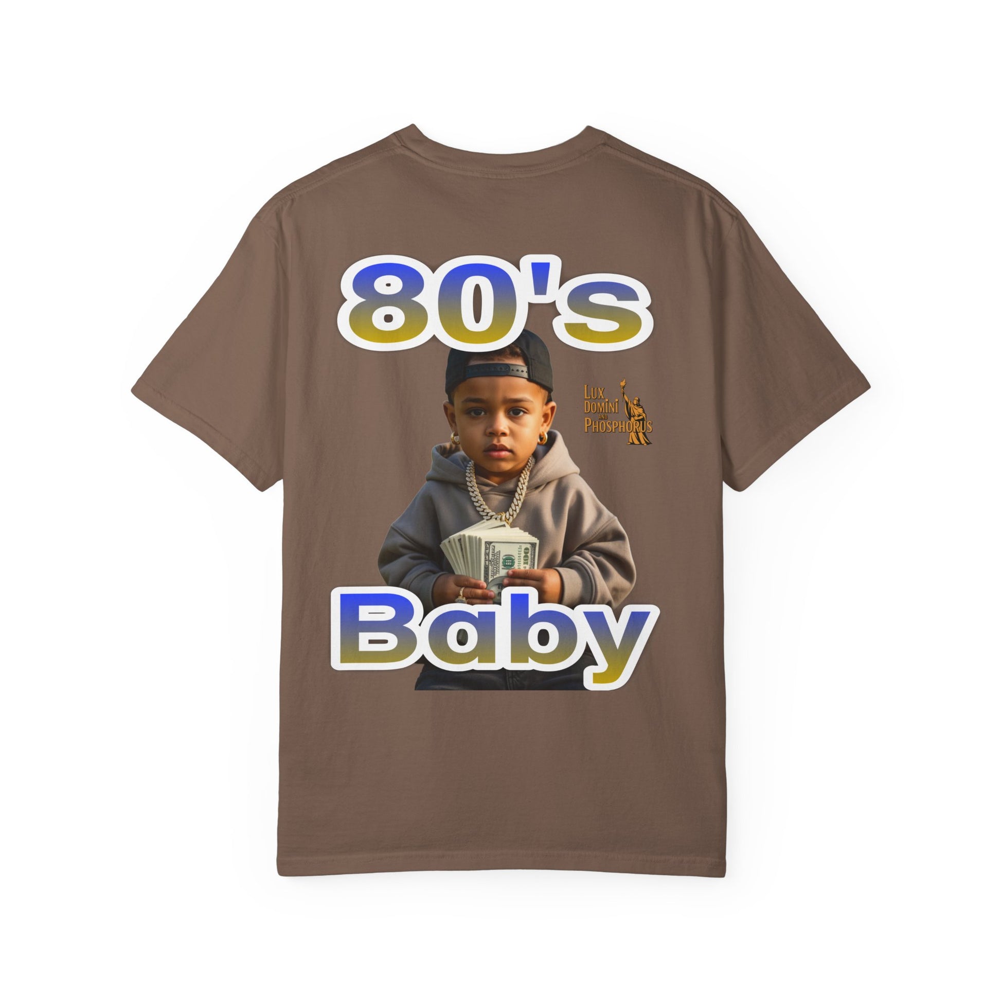80s Baby Unisex Garment-Dyed T-shirt - LD&P APPAREL