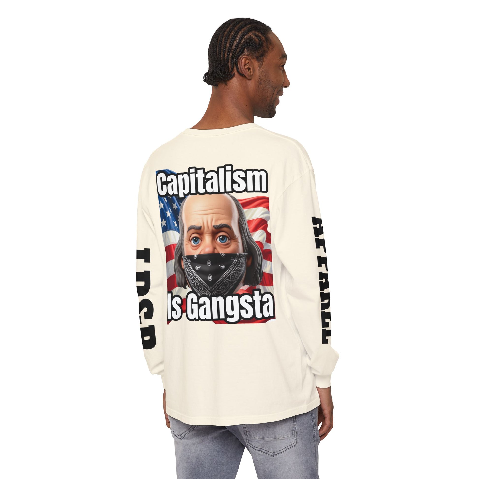 Capitalism is Gangsta Long Sleeve T-Shirt
