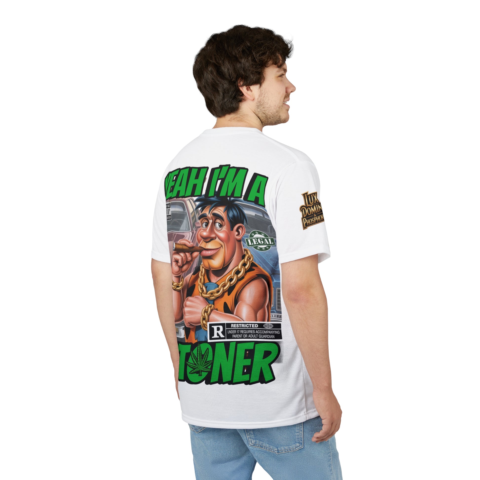 Yeah I'm a Stoner T-Shirt LD&P APPAREL white