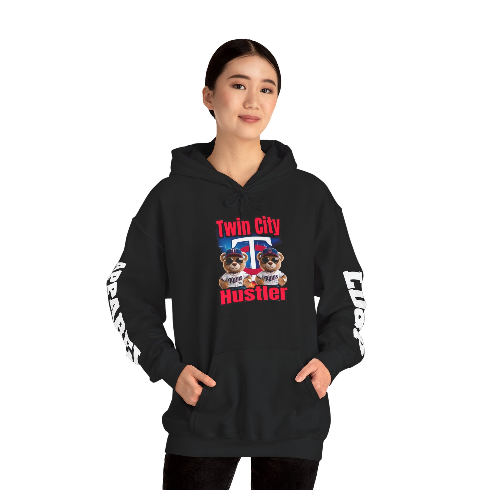 Hooded Sweatshirt - Twin City HUSTLER