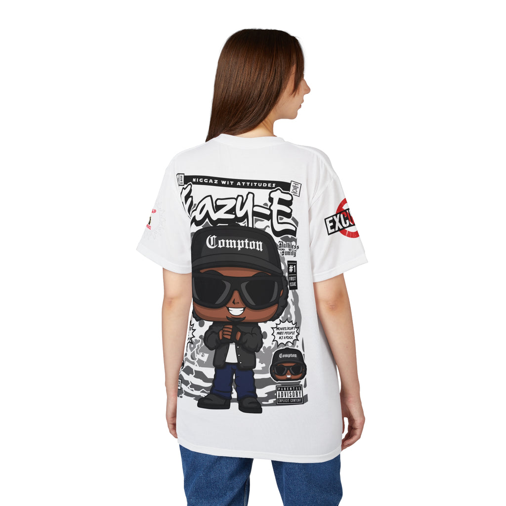 Eazy-E Compton Cartoon Tee LD&P APPAREL Light white