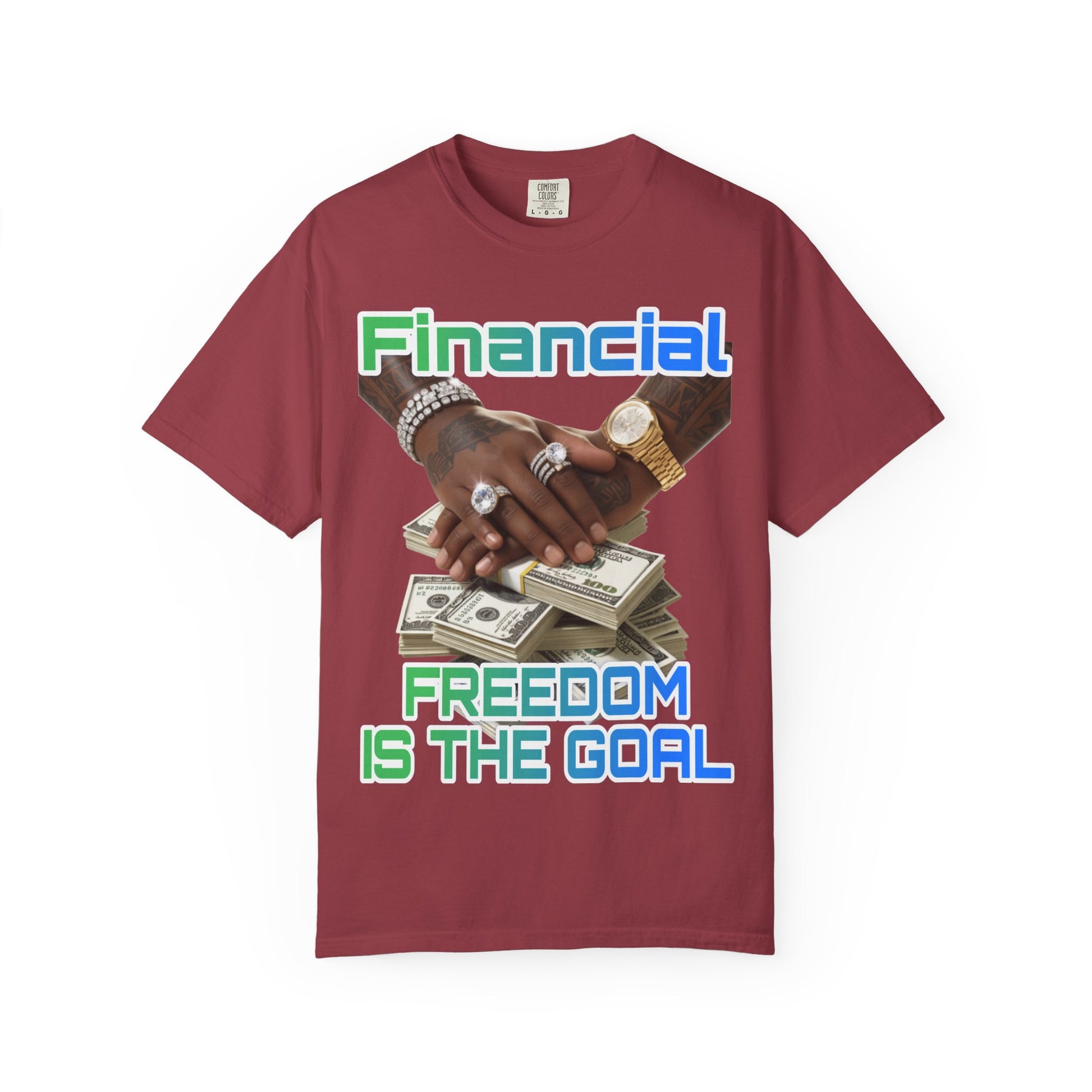 Financial Freedom Unisex T-shirt - 'Financial Freedom is The Goal' Design
