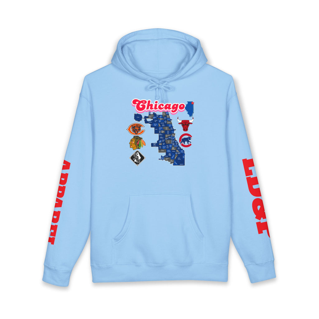 Chicago LD&amp;P Unisex Hoodie - Stylish Apparel Design