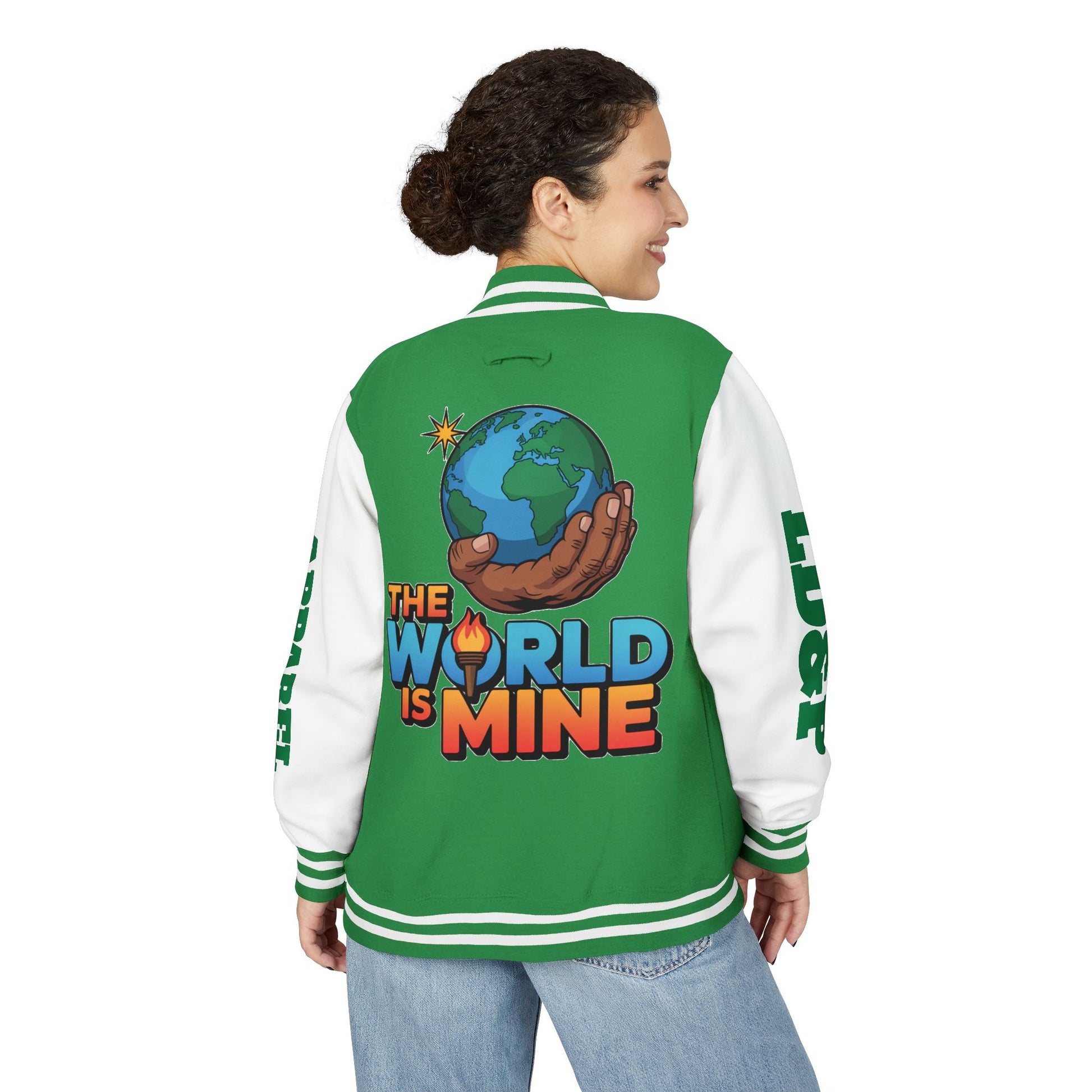Letterman Jacket - The World is Mine LD&P APPAREL Design