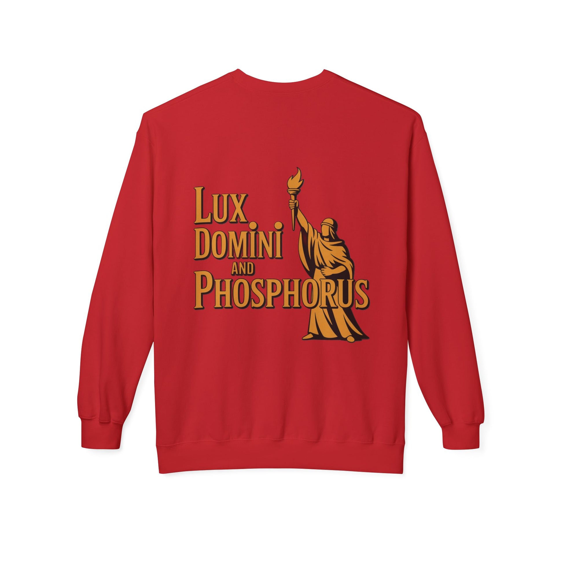 "Lux Domini and Phosphorus" crew-neck sweatshirt