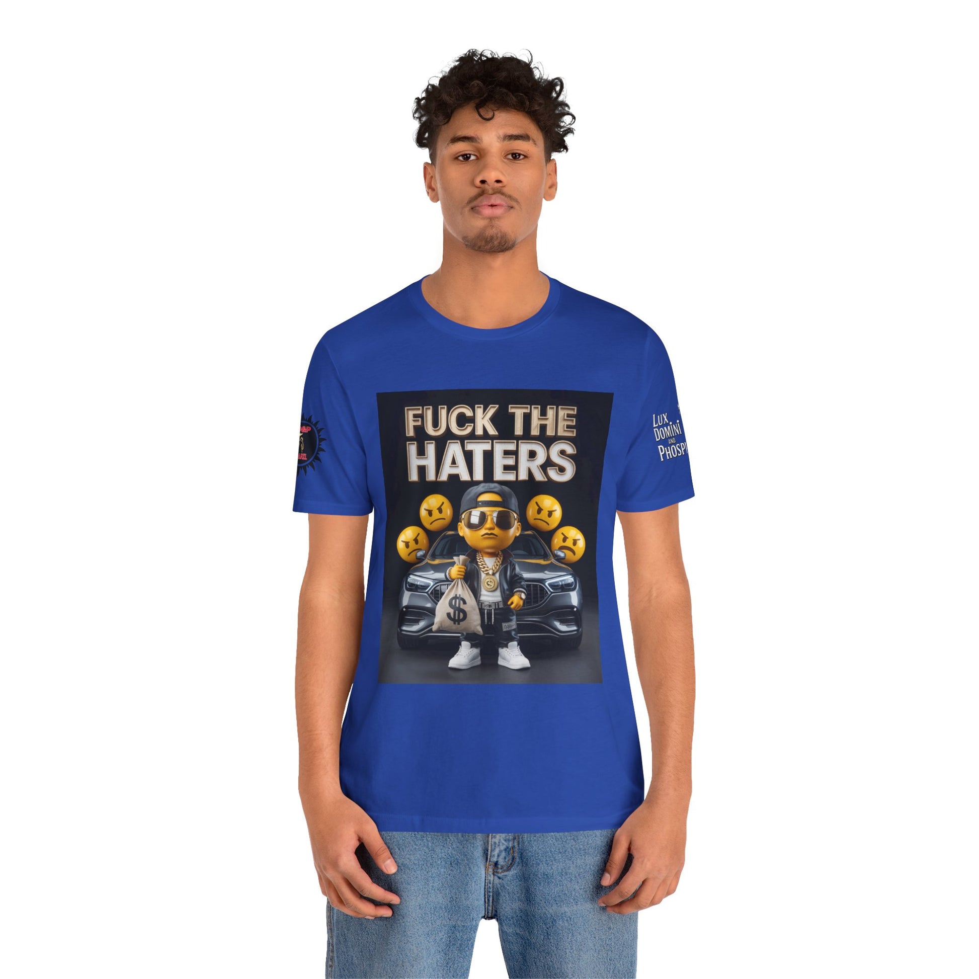 Fuck the Haters Unisex Tee - Bold Graphic Motivational Shirt