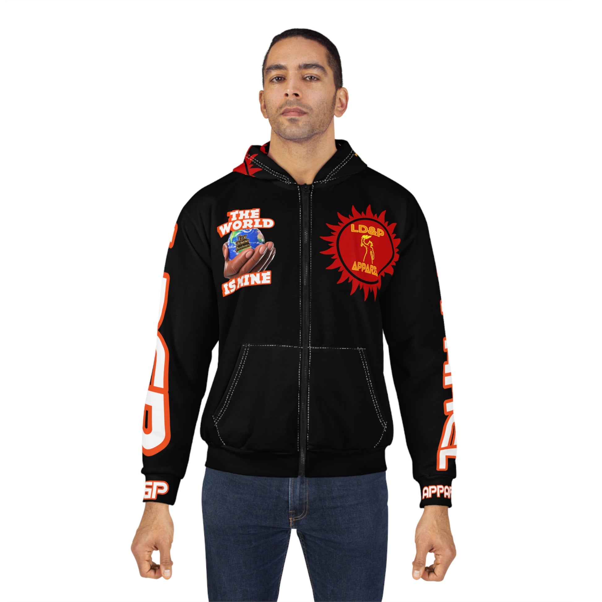 Unisex Hoodie - The World Is Mine LD&P Apparel Design