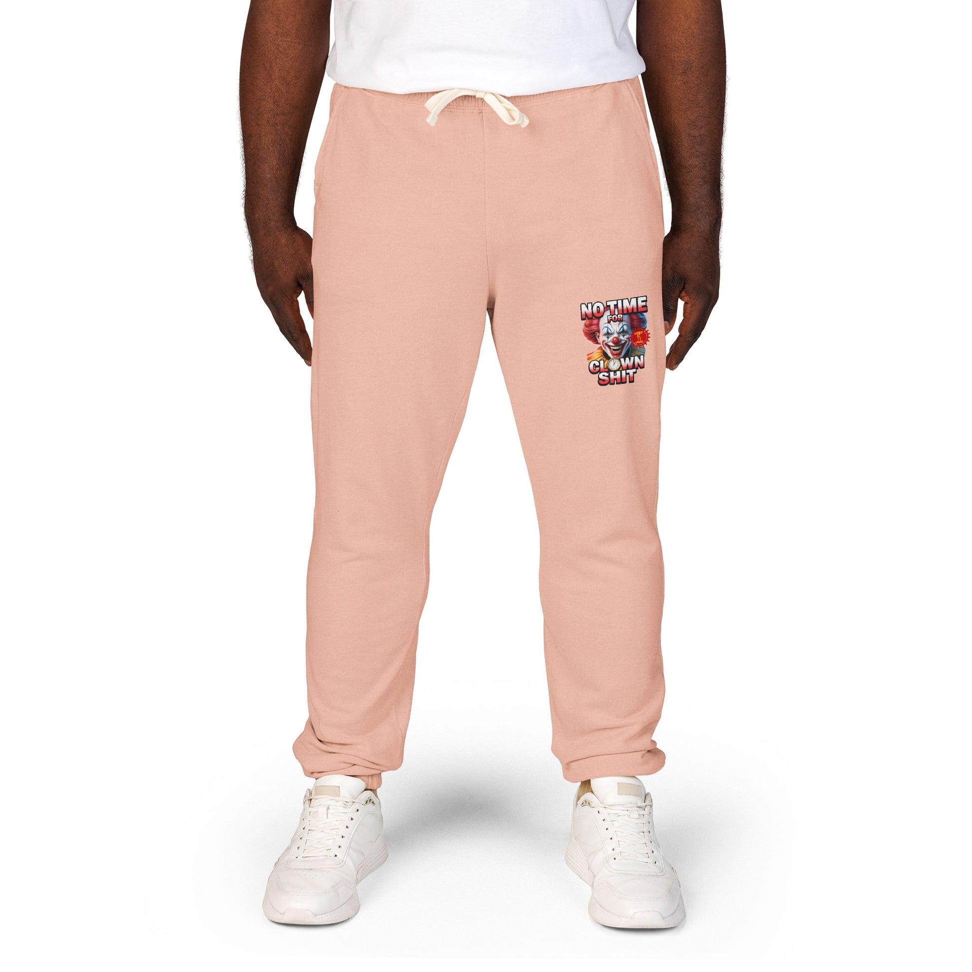 Graphic Sweatpants — 'No Time For Clown Shit Joggers