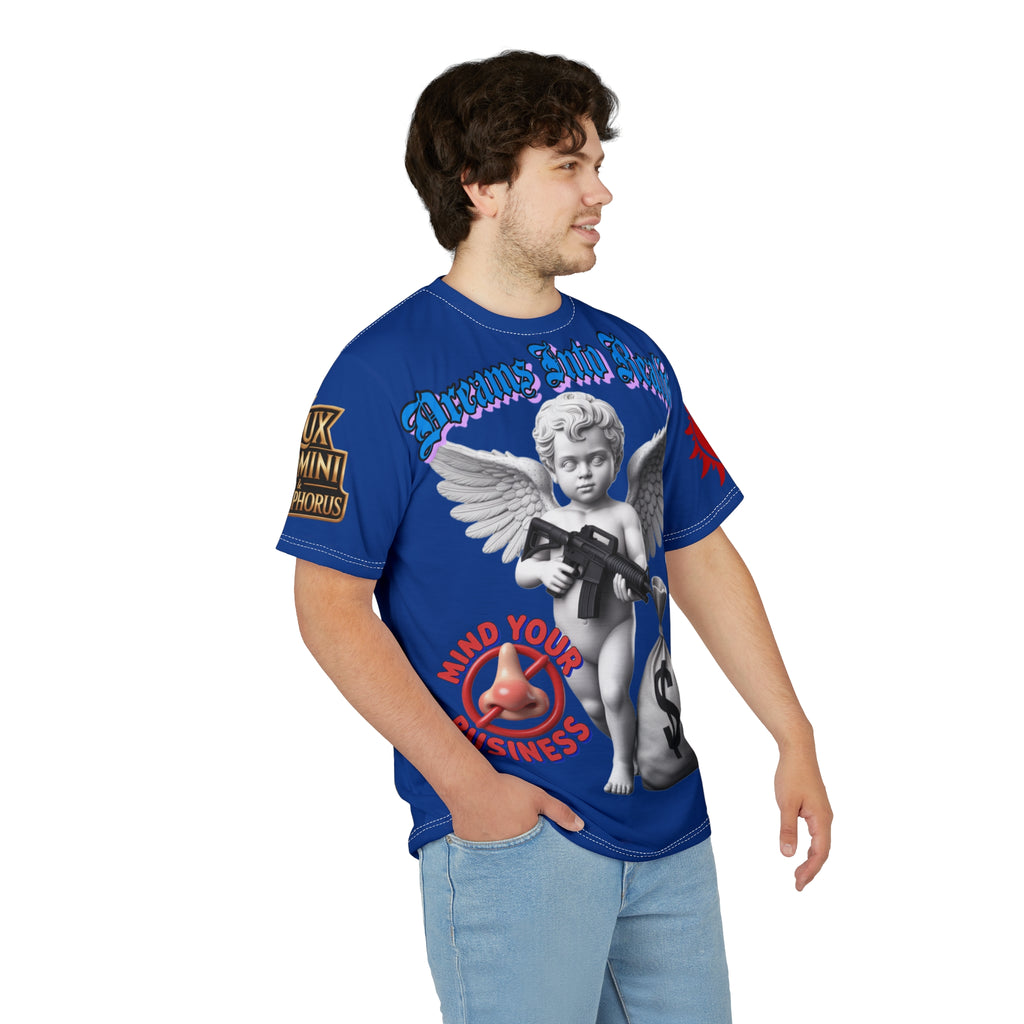 Dreams Into Reality' LD&P Apparel Design blue