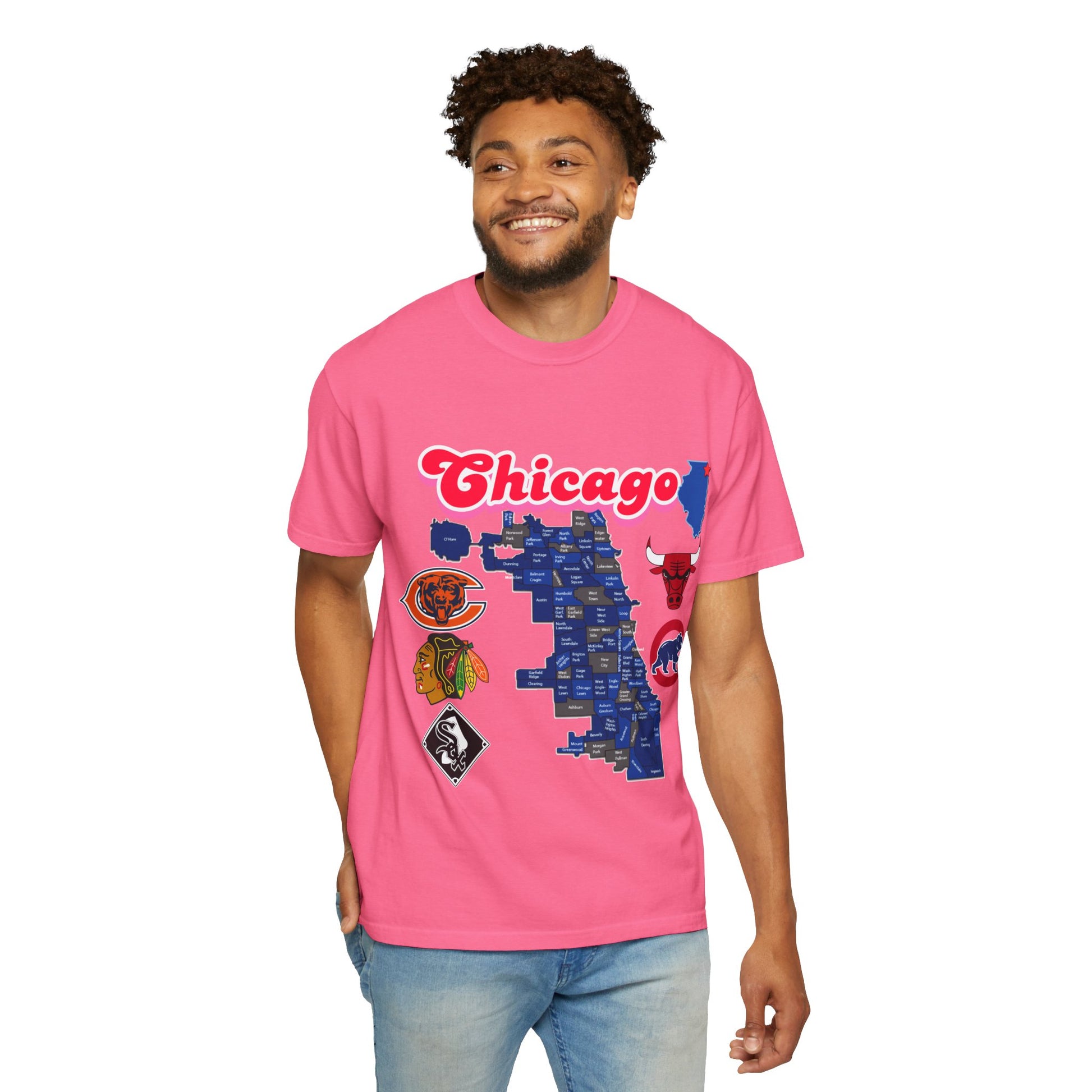 Chicago Unisex T-shirt - Vintage Chicago Design
