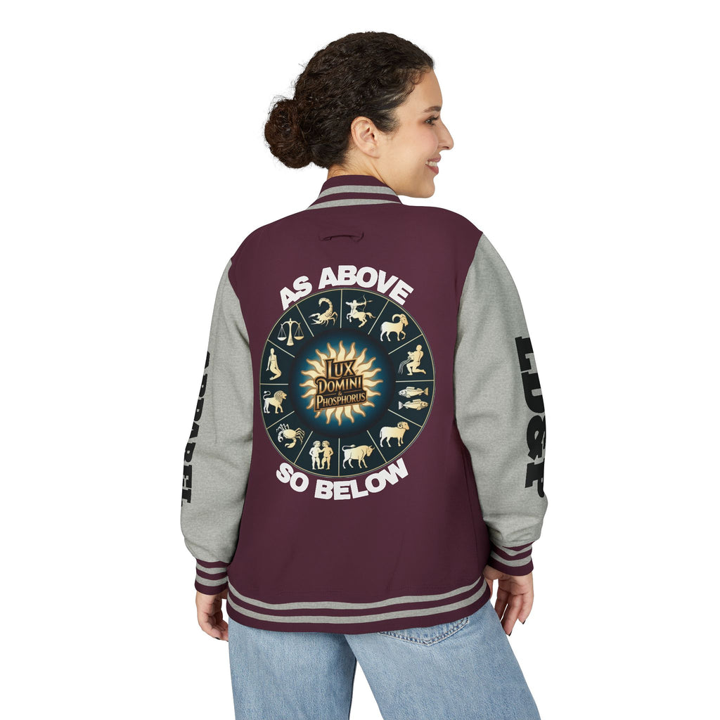 Letterman Jacket - As above so below LD&P APPAREL Design