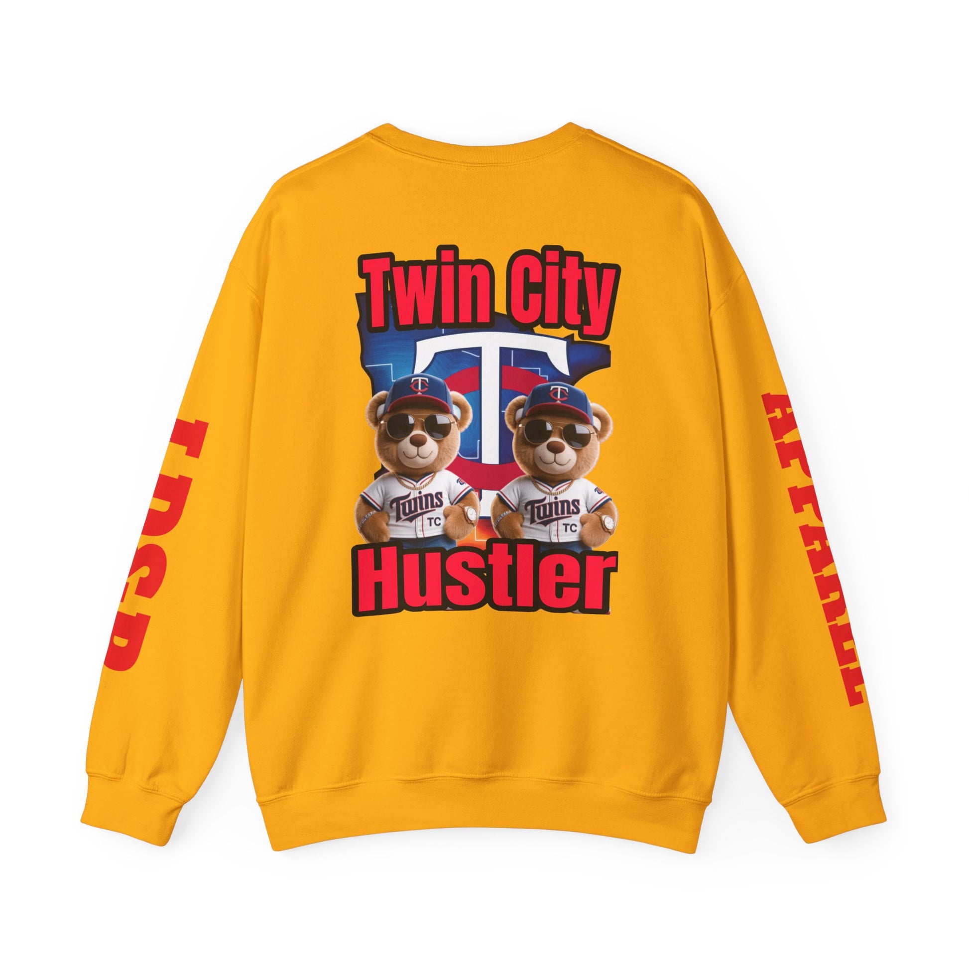 Crewneck Sweatshirt Twin City Hustler LD&P Apparel Design