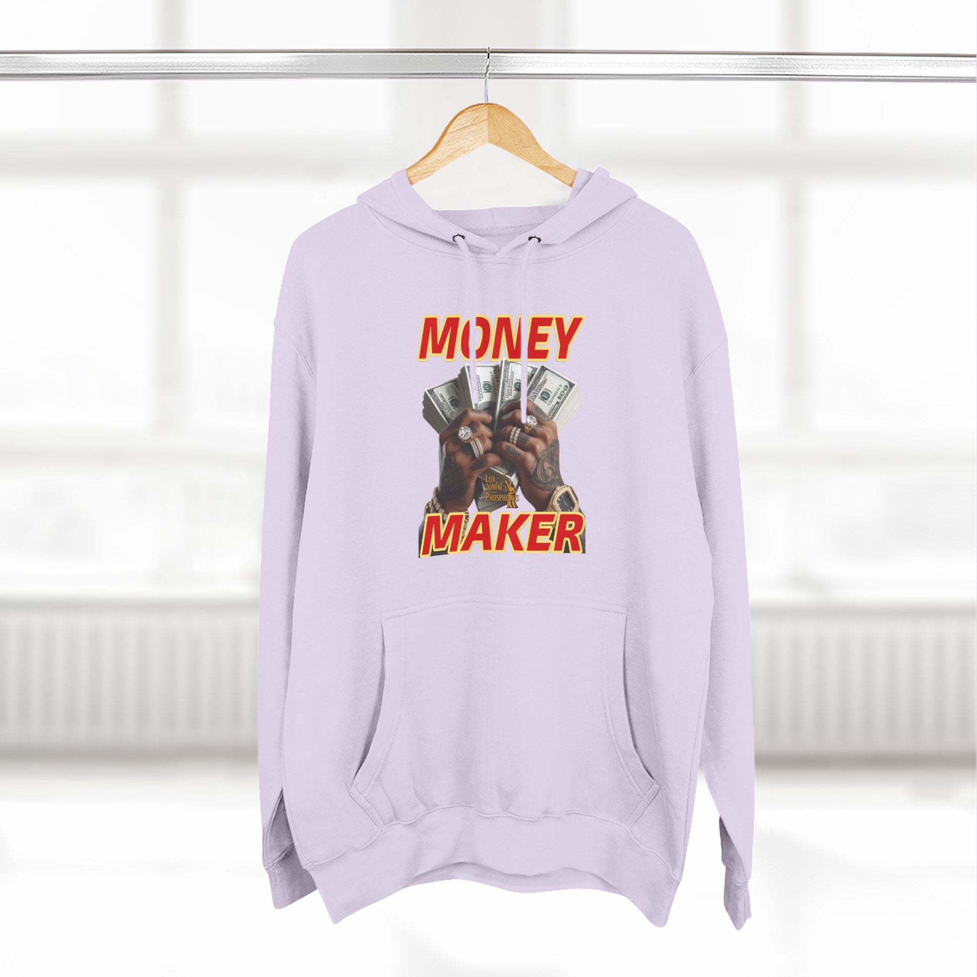 Fleece Hoodie - Money Maker Design
