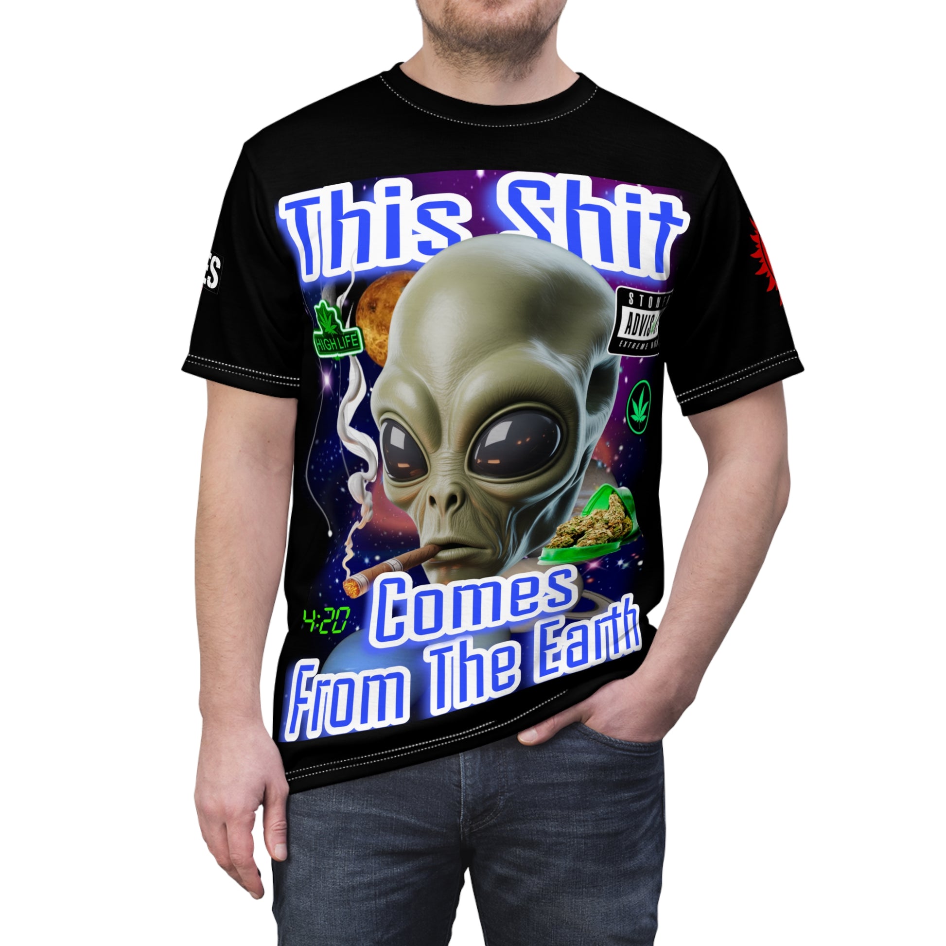 "This Shit Comes From The Earth" LD&P APPAREL Graphic Tee
