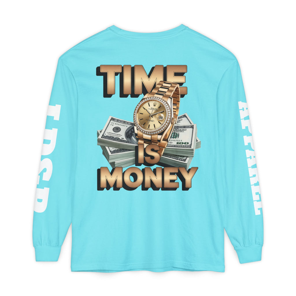 Long Sleeve T-Shirt Time is MONEY Design
