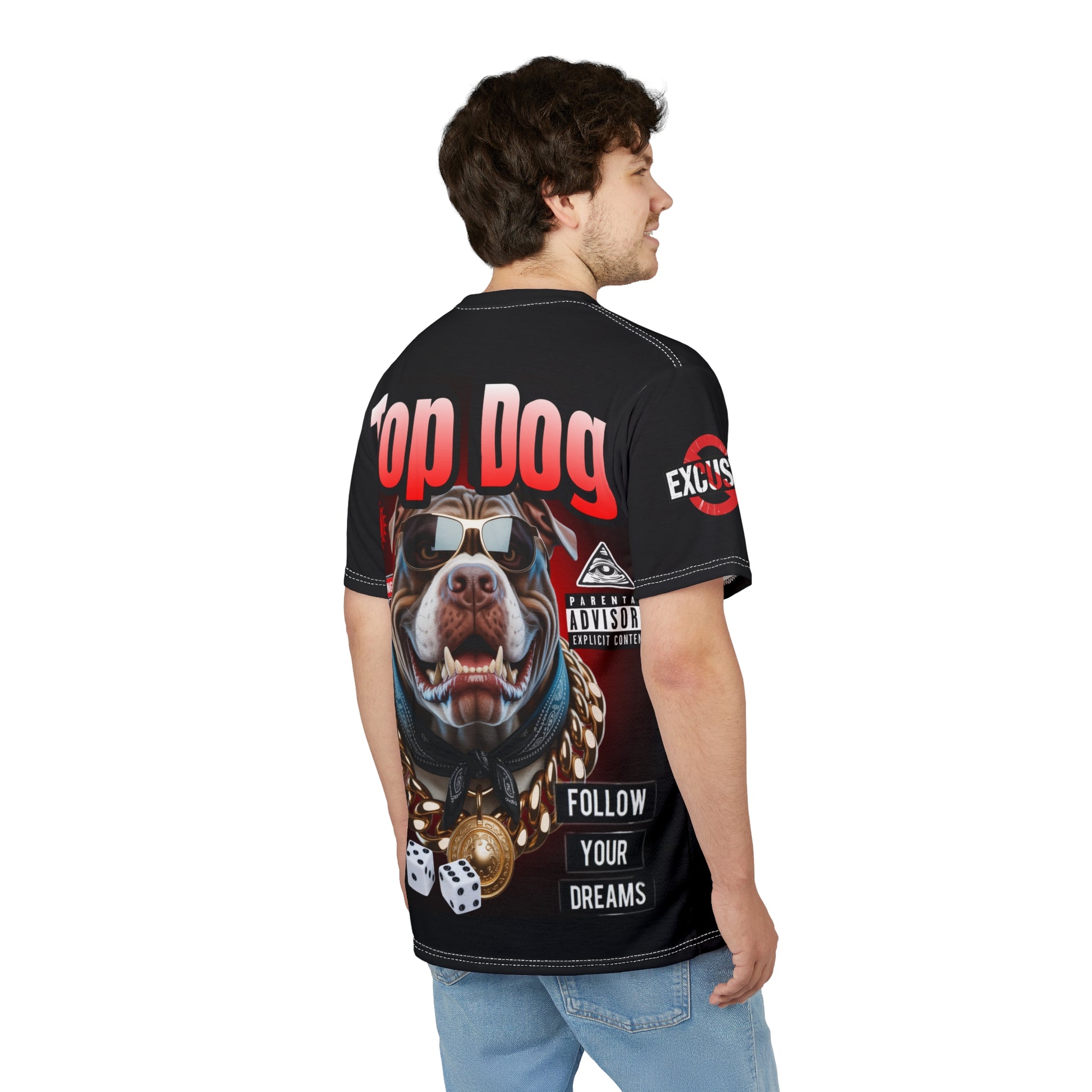 Top Dog LD&P APPAREL GRAPHIC T-Shirt BLACK