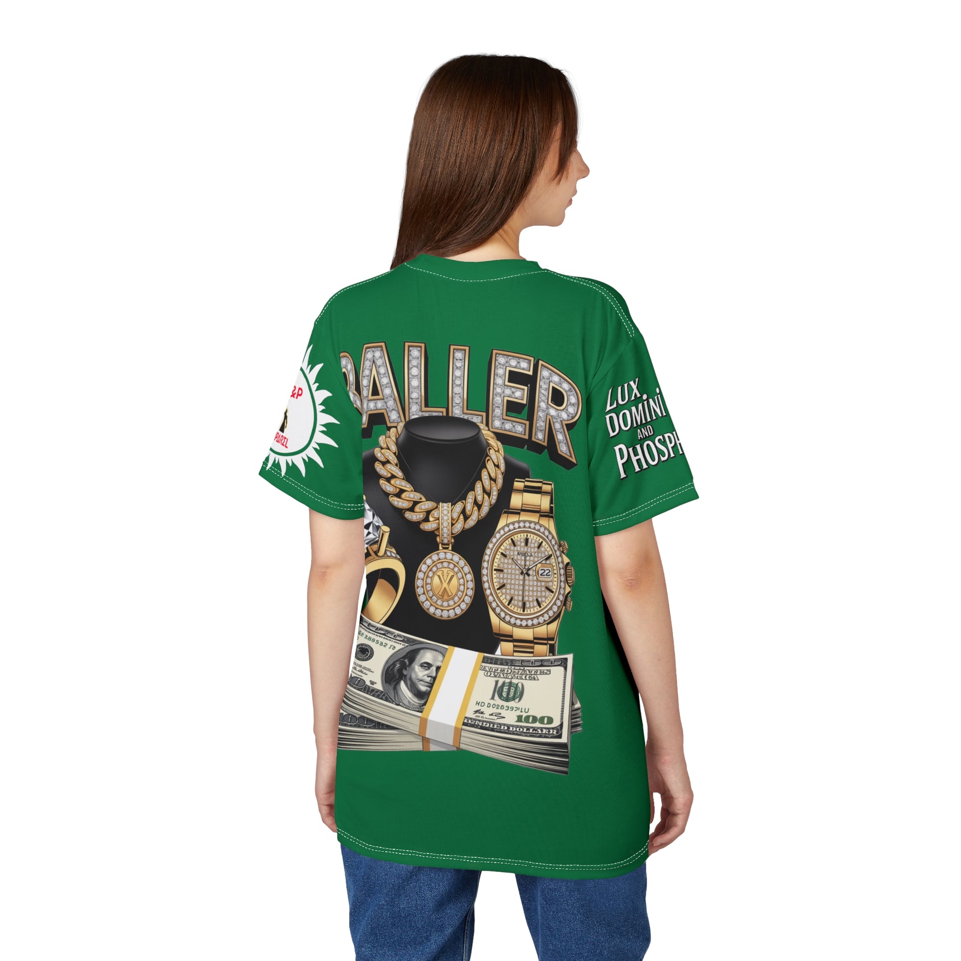Baller  Unisex Tee - LD&P Apparel Design green