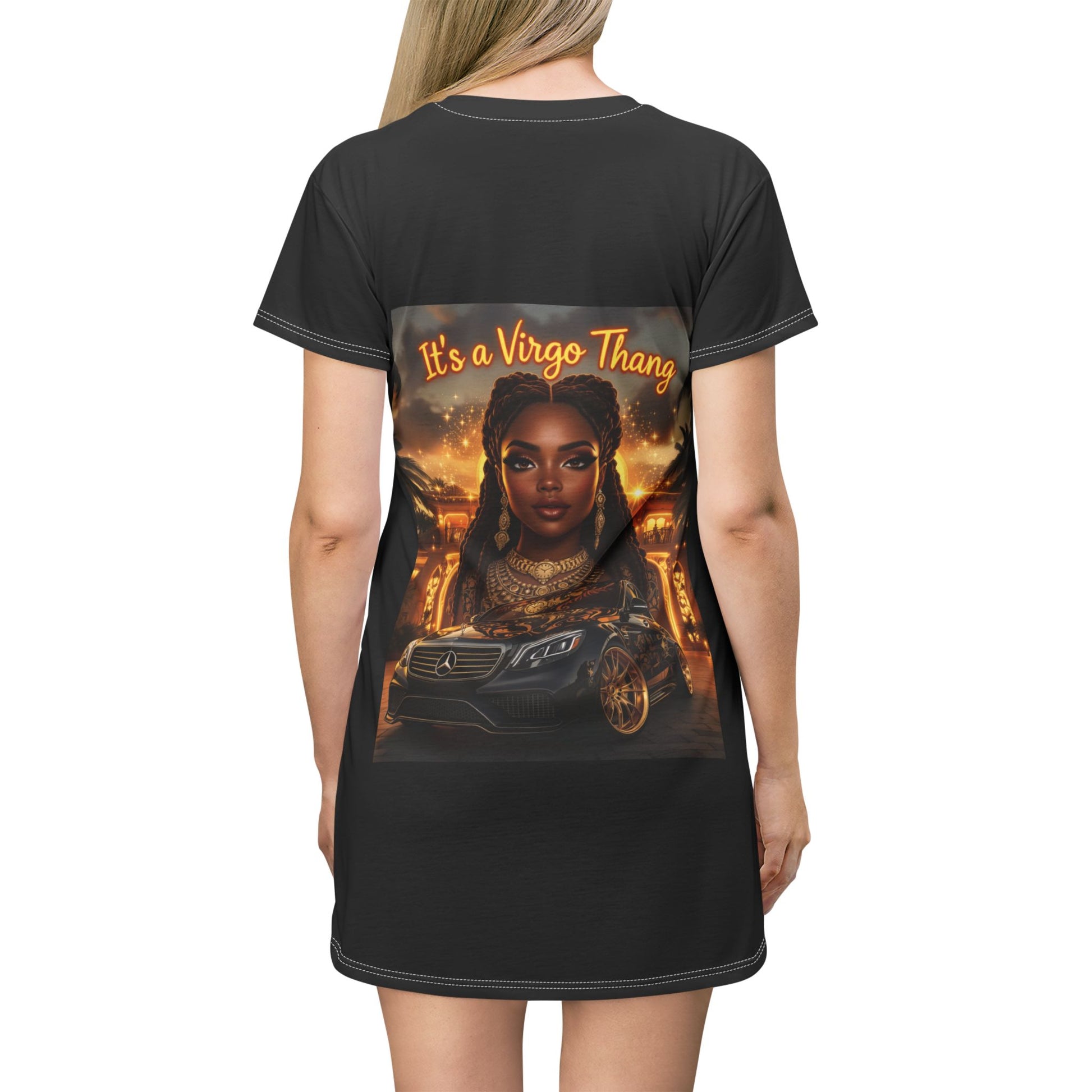 Virgo T-Shirt Dress - Its a Virgo Thang
