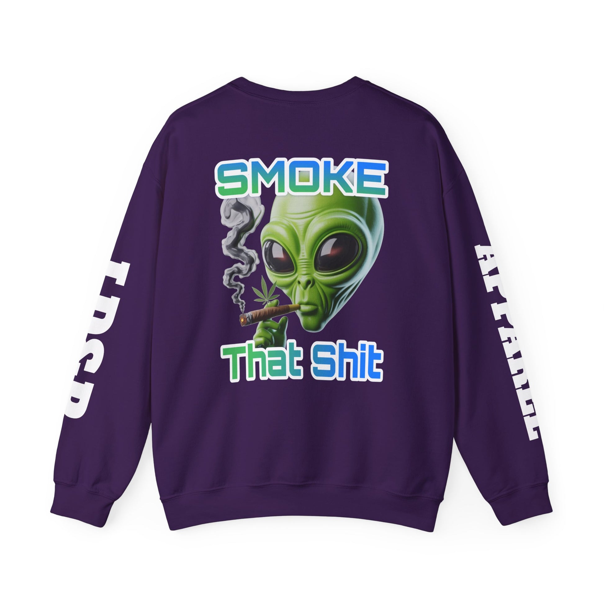Crewneck Sweatshirt - Smoke That LD&P APPAREL Design