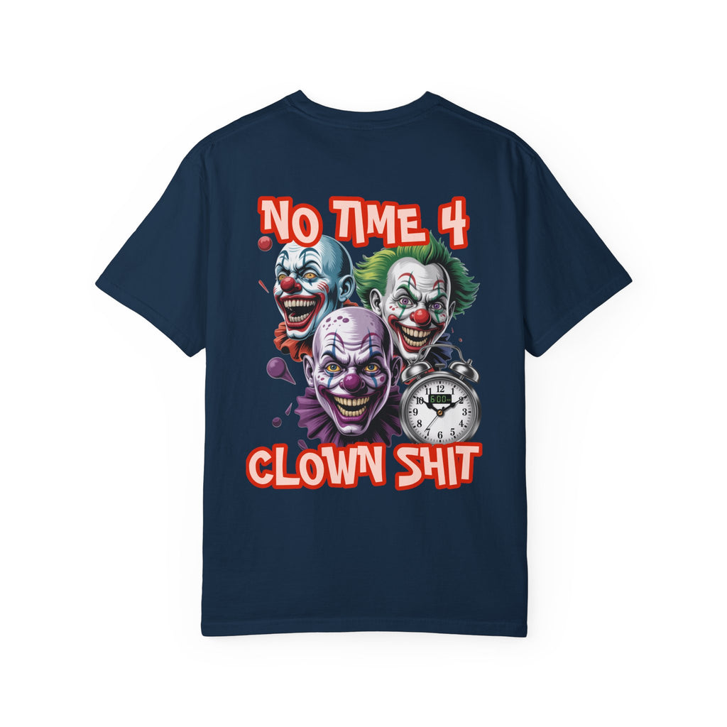 Garment-Dyed T-shirt - Born Hustler Design