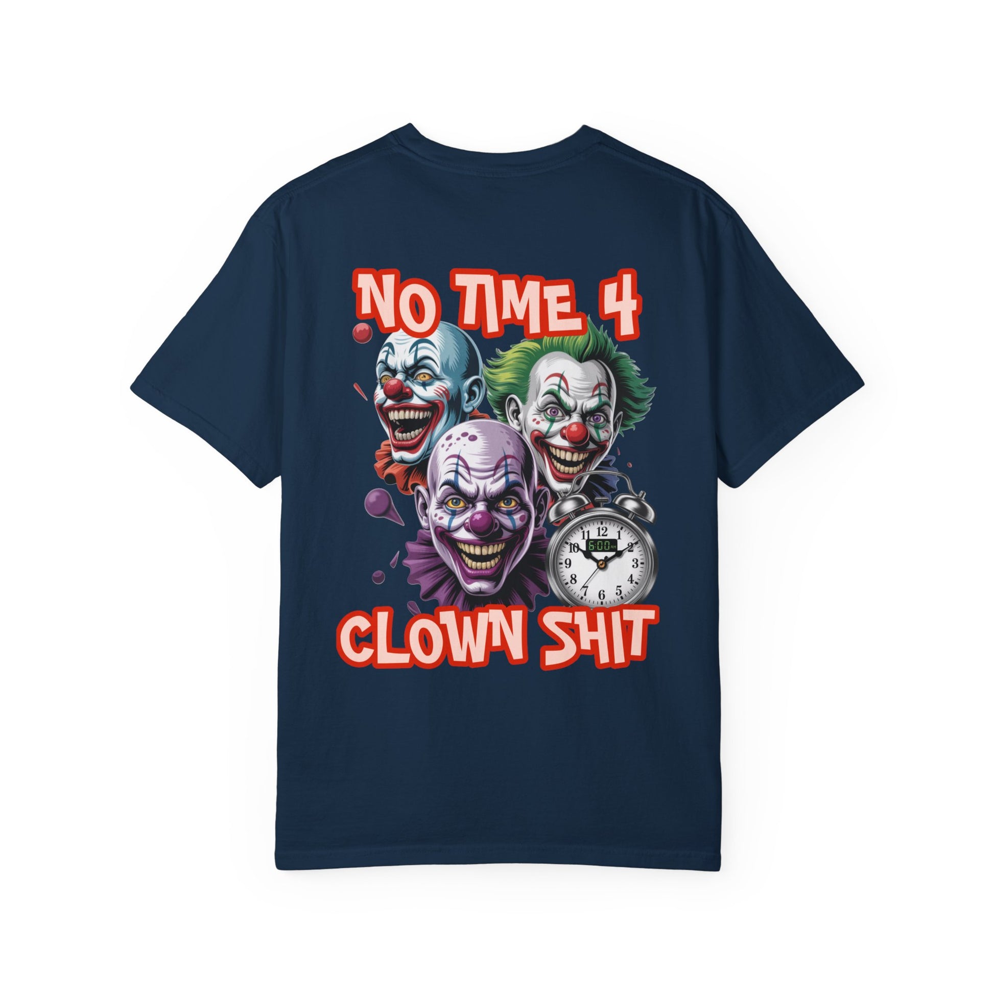 Garment-Dyed T-shirt - Born Hustler Design