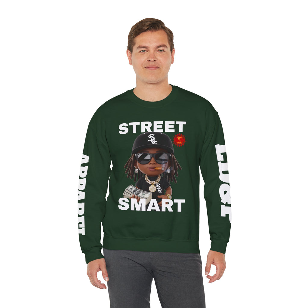 Street Smart Crewneck Sweatshirt - Urban Casual Wear