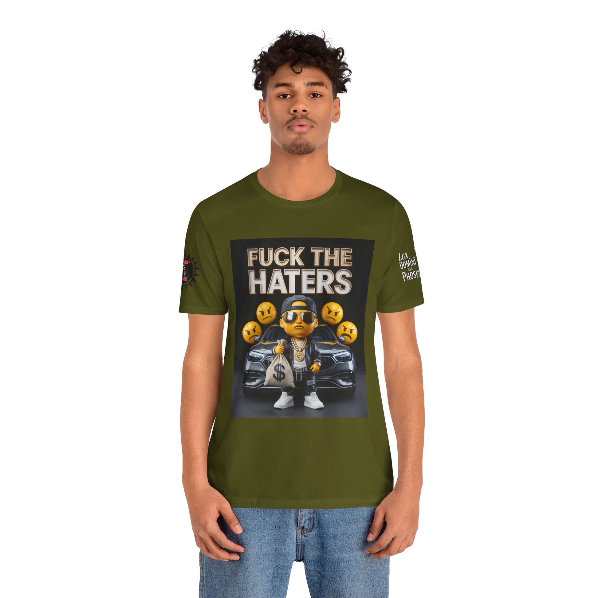 Fuck the Haters Unisex Tee - Bold Graphic Motivational Shirt