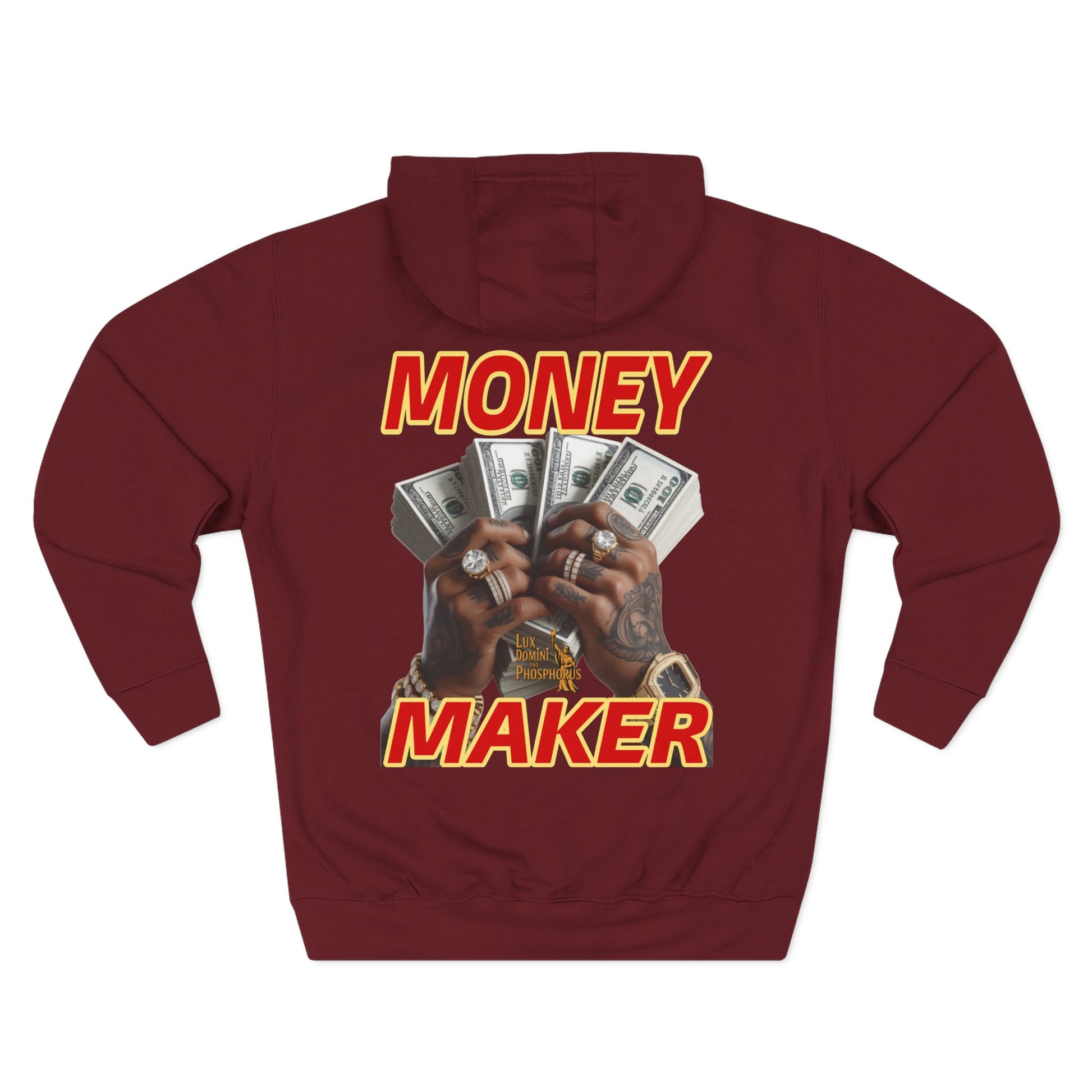 Fleece Hoodie - Money Maker Design