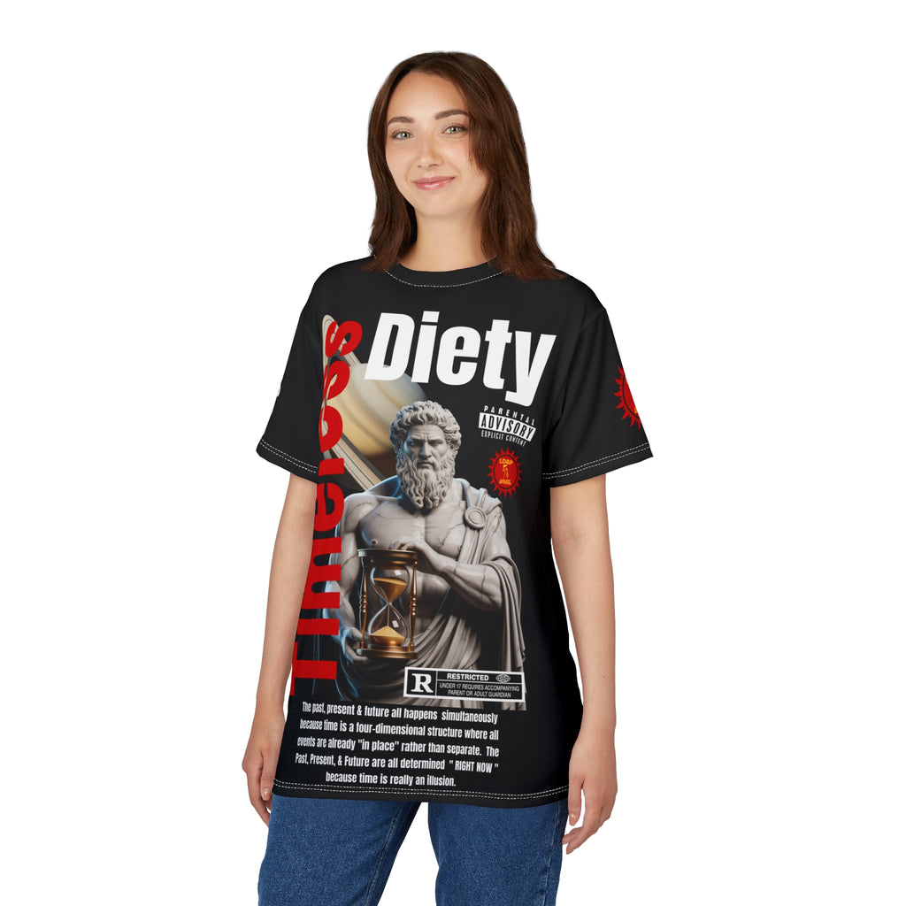 Timeless Diety Graphic Tee LD&P APPAREL Black