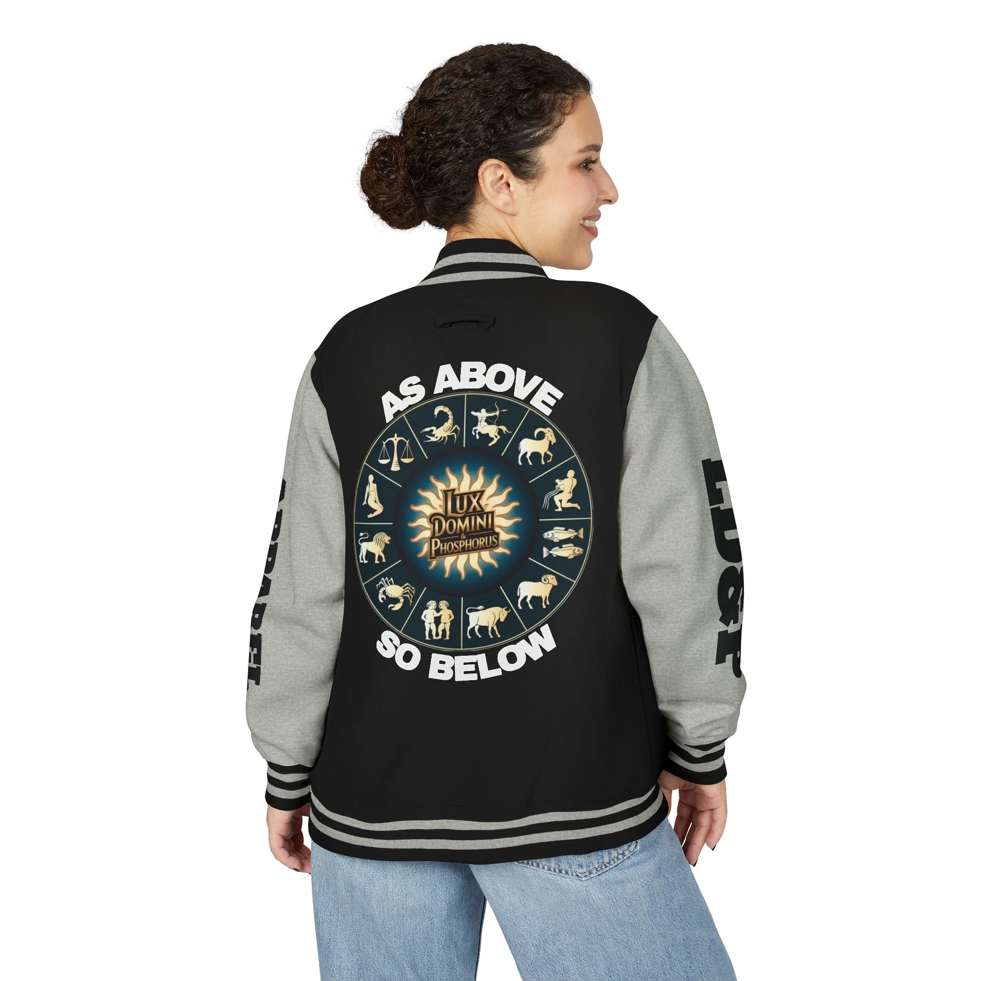 Letterman Jacket - As above so below LD&P APPAREL Design
