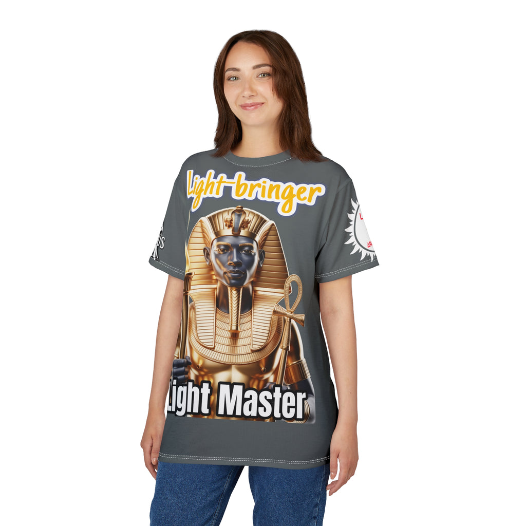Light Master Tee - Lux Domini and Phosphorus LD&P Apparel Design Grey