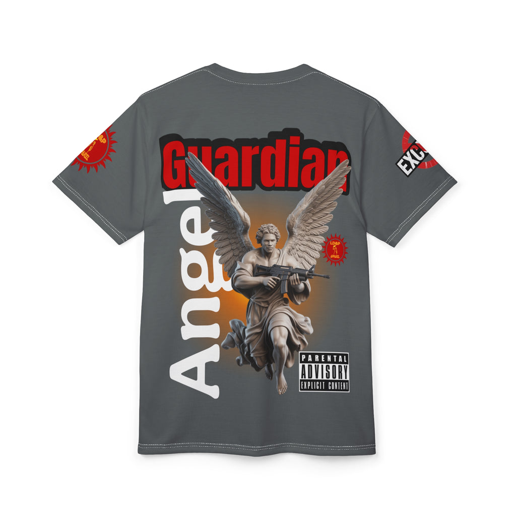 Guardian Angel Graphic Tee LD&P APPAREL Grey