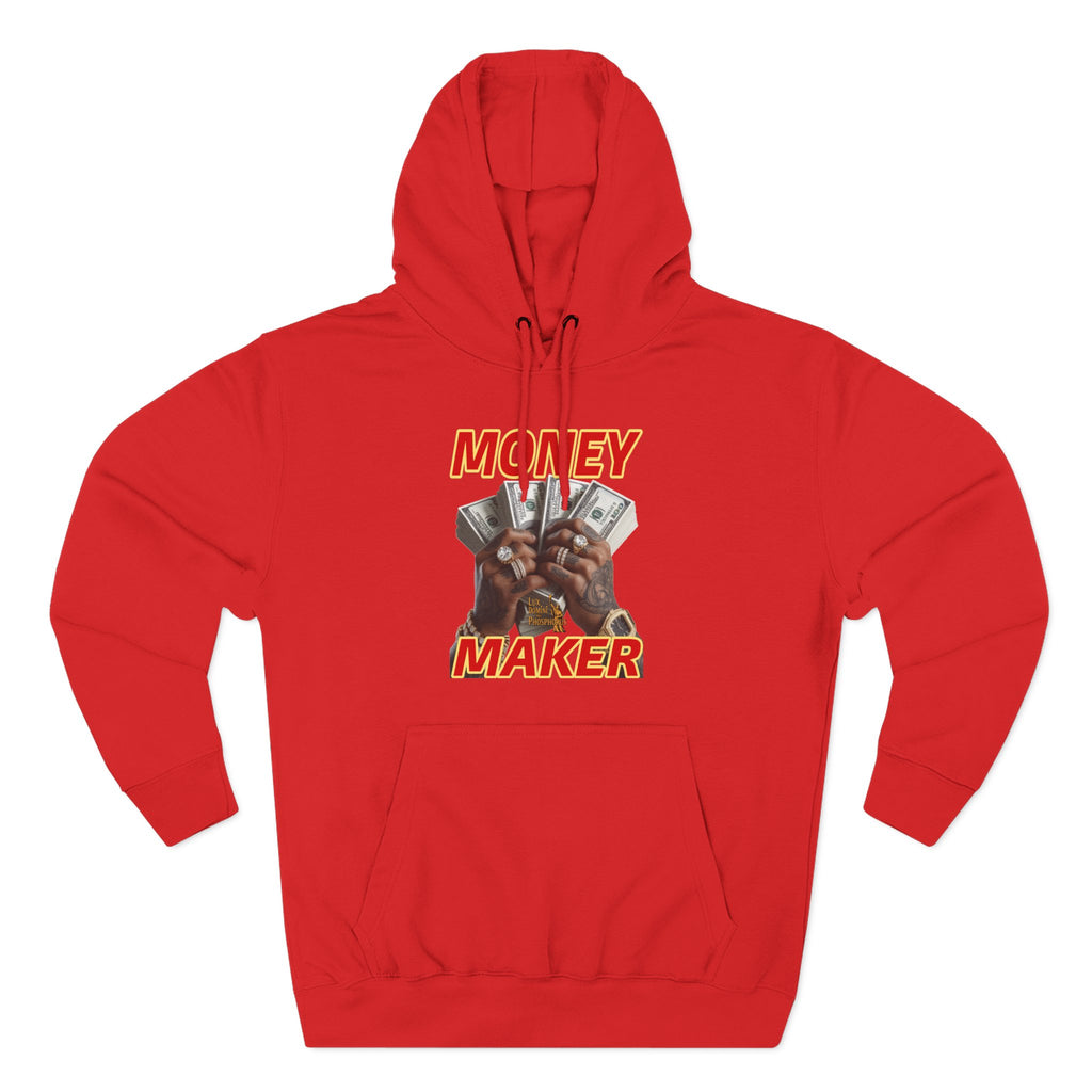 Fleece Hoodie - Money Maker Design