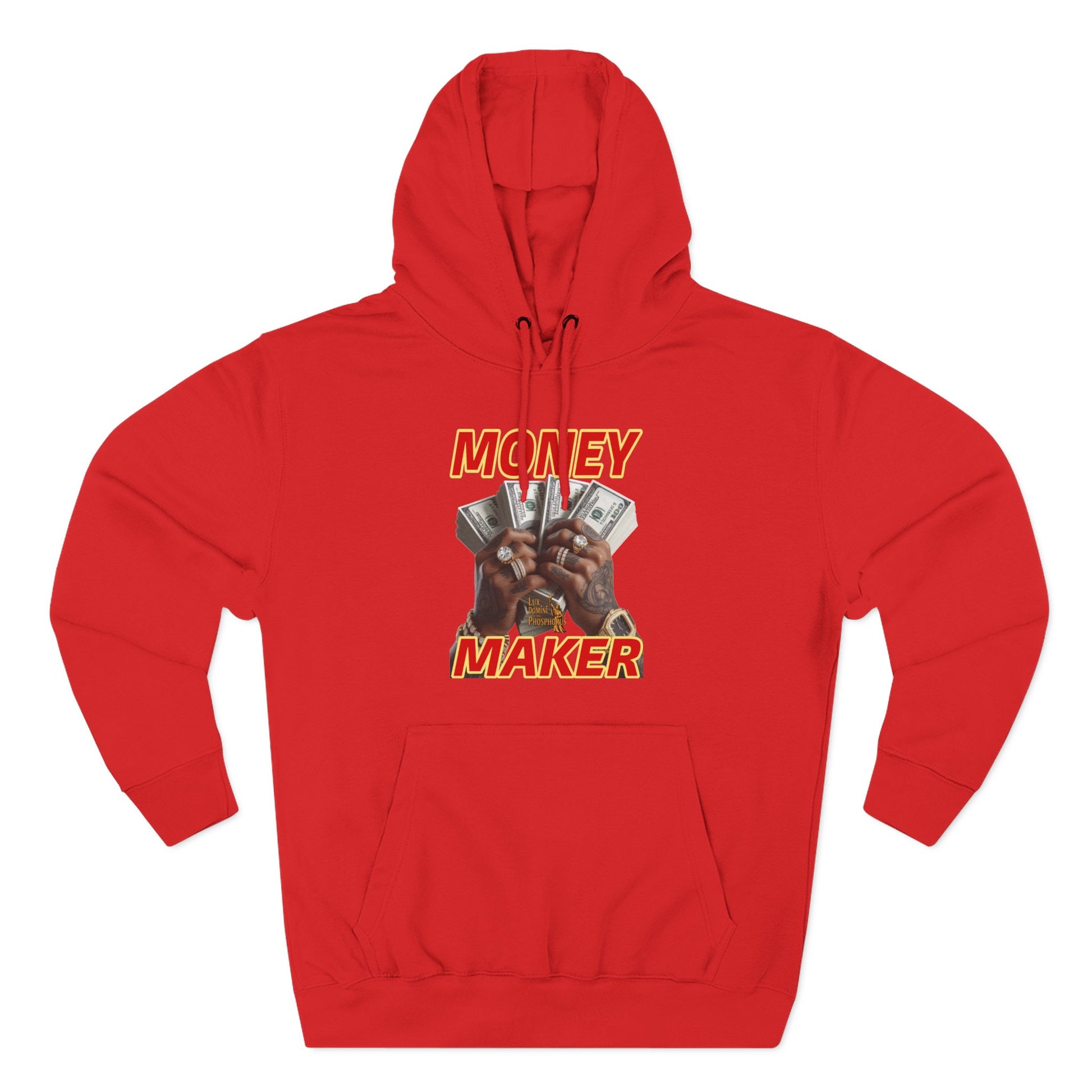Fleece Hoodie - Money Maker Design