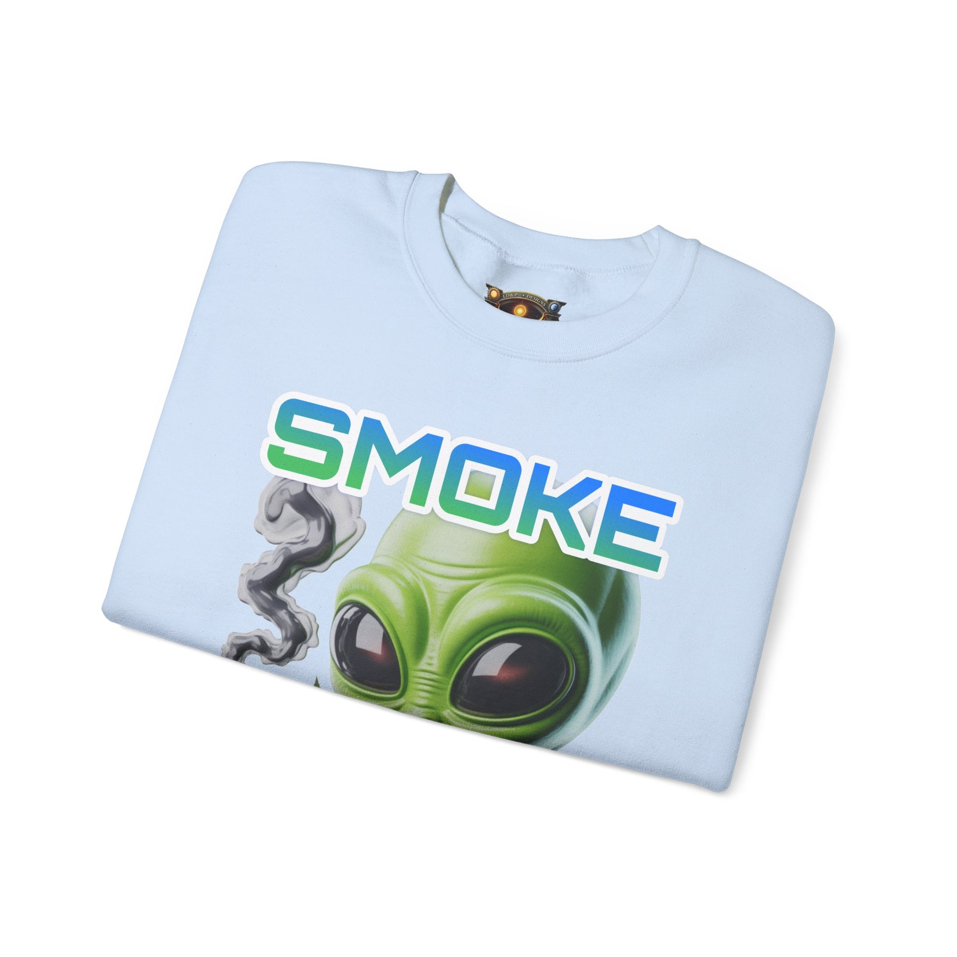 Crewneck Sweatshirt - Smoke That LD&P APPAREL Design