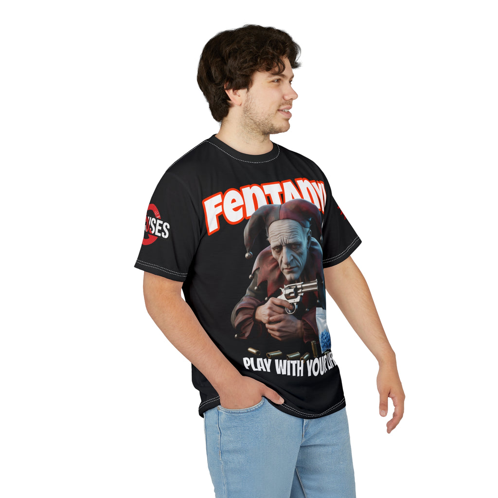 Fentanyl Awareness Graphic Tee — “Play With Your Life” Prevention Shirt