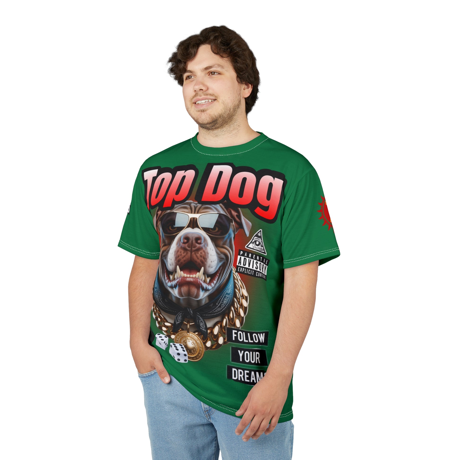 Top Dog LD&P APPAREL GRAPHIC T-Shirt GREEN,