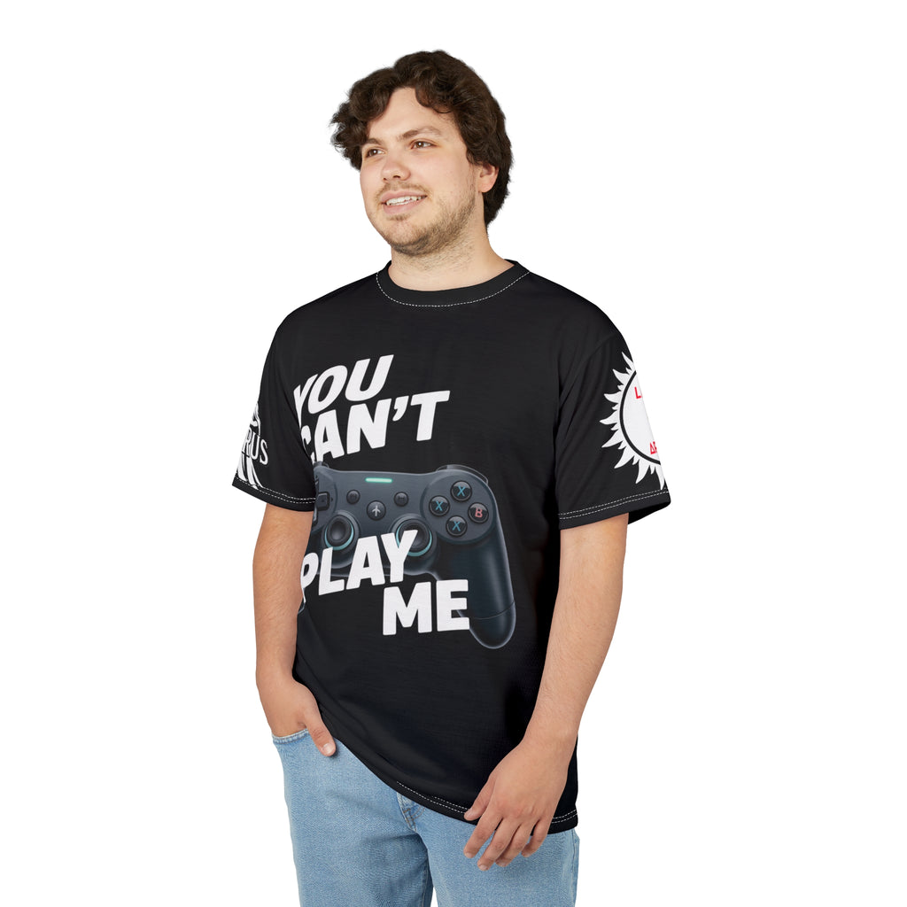 You Can't Play Me Unisex Tee - Lux Domini and Phosphorus LD&P Apparel Design