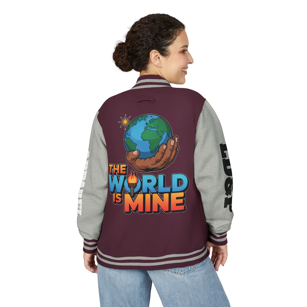 Letterman Jacket - The World is Mine LD&P APPAREL Design