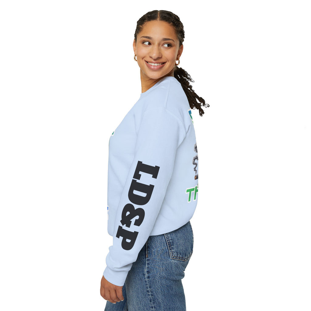 Crewneck Sweatshirt - Smoke That LD&P APPAREL Design