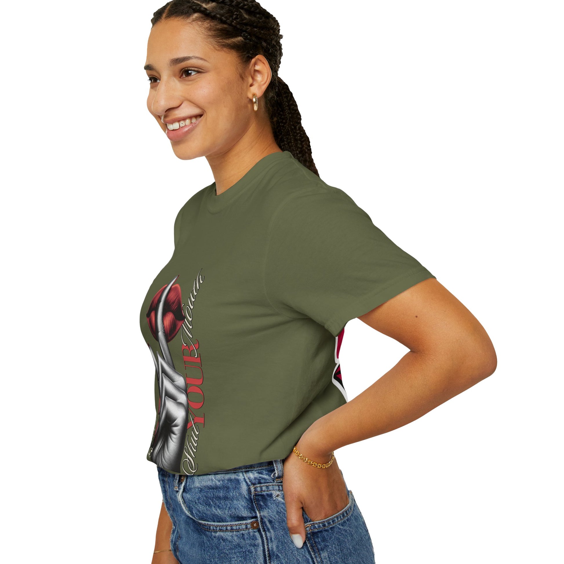 Dyed T-shirt - Big Moma Print