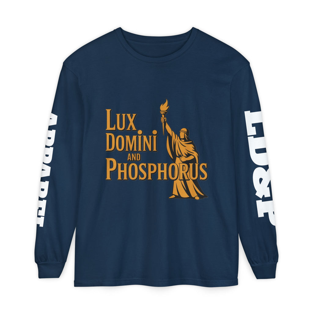Long Sleeve T-Shirt Lux Domini and Phosphorus LD&P Apparel Design