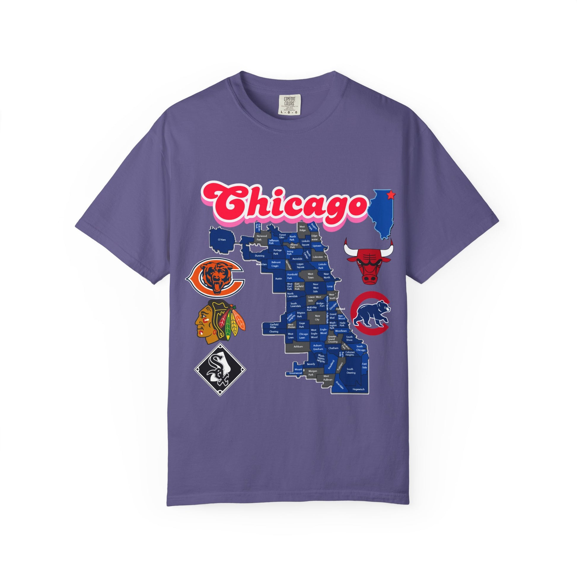 Chicago Unisex T-shirt - Vintage Chicago Design