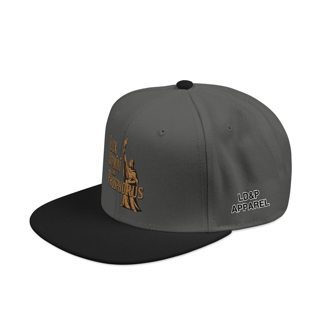 Snapback Cap - LUX DOMINI AND PHOSPHORUS Embroidered Hat